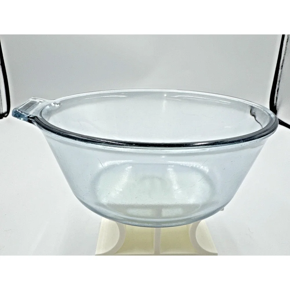 Vintage 1940's Pyrex Top‎ of Stove Flameware Blue Glass 7